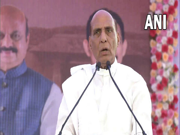Congress is digging its own grave, not BJP's, says Rajnath Singh