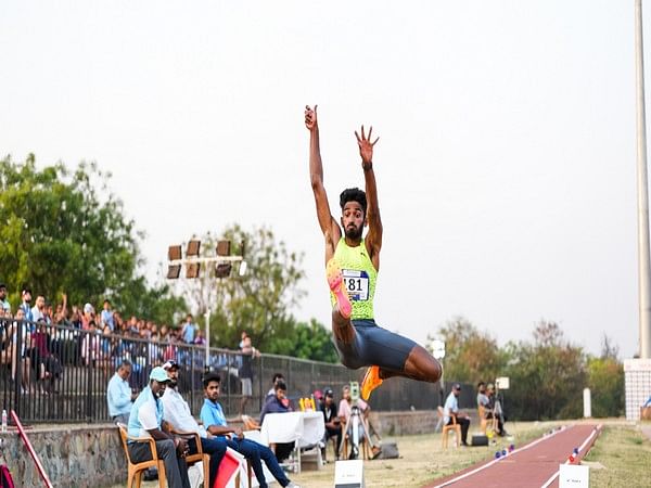 Indian Open Throws and Jumps Competition: Jeswin Aldrin breaks national record, claims gold in men's long jump