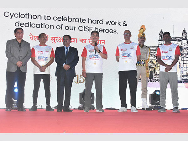 GM presents the Freedom ride - a fun filled cyclothon for the courageous CISF heroes