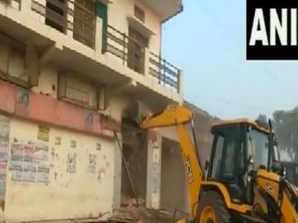UP govt demolishes illegal property of Mukhtar Ansari's gang member in Ghazipur