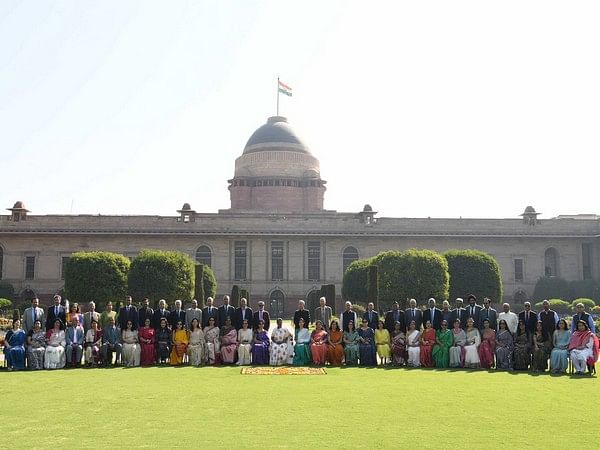 Chief Justice of Delhi, High Court judges visit Rashtrapati Bhavan's Amrit Udyan on President's invitation