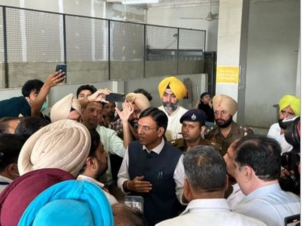 Punjab: Union Minister Mandaviya reviews NEET PG Centre at Patiala