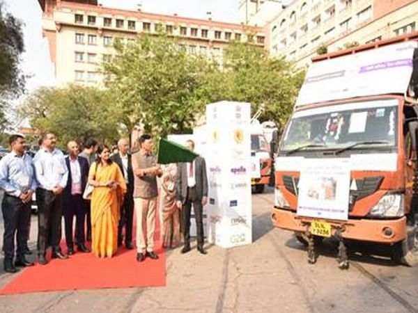 Union Health Minister flags off 75 trucks for countrywide awareness drive to eliminate Tuberculosis