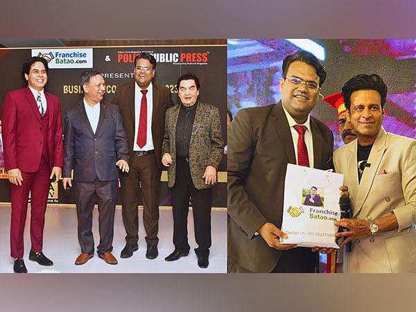 The prestigious Business Icon Award, Mumbai, by Franchise Batao