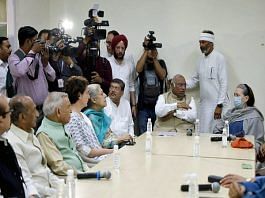Congress leaders huddle in Delhi, Priyanka stresses on winning Karnataka polls as reply to Rahul Gandhi's disqualification