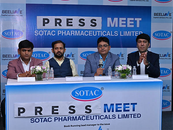 Sotac Pharmaceuticals Ltd brings its IPO on March 28, To be listed on NSE Emerge Platform