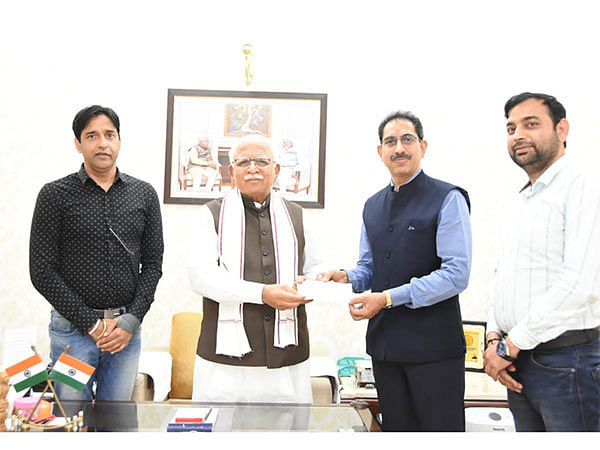 Intersoft Data Labs's MD, Sandeep Passey Contributes Rs 20 lakh to CM Haryana CSR Fund