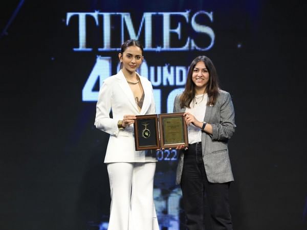 Lynkit Co-founder, Sadhika Kumar felicitated at Times 40 Under 40