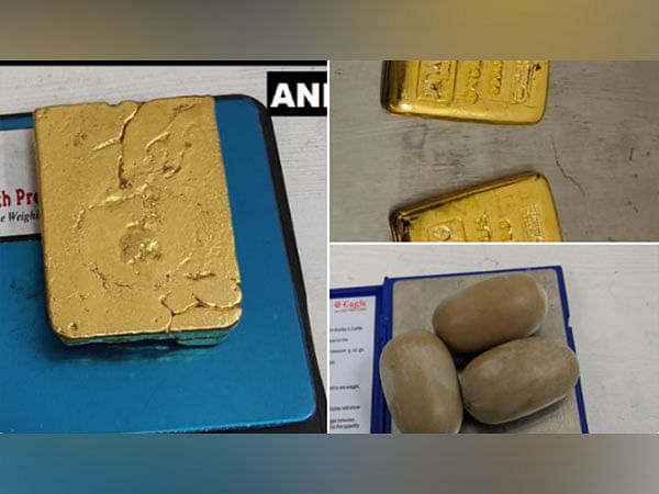 Gold Worth Rs 65 Lakh Seized From Two Passengers At Hyderabad Airport Theprint Anifeed 4580