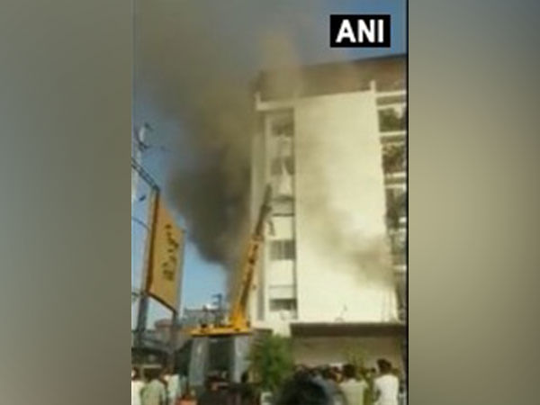 MP: Fire breaks out at hotel in Indore, 4 persons admitted to hospital