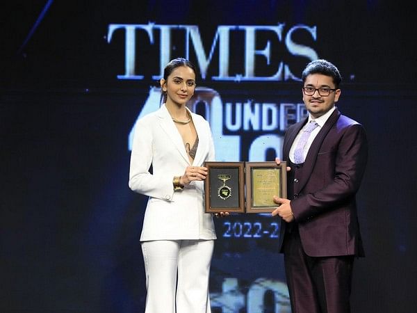 Vitra AI's Co-founder & CEO, Satvik Jagannath felicitated at Times 40 Under 40