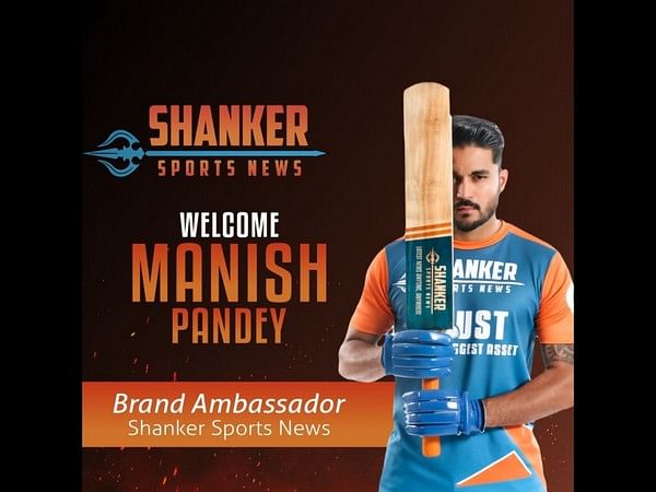 Shanker Sports News (powered by CBTF Speed News) signs Indian cricketer Manish Panday as brand ambassador