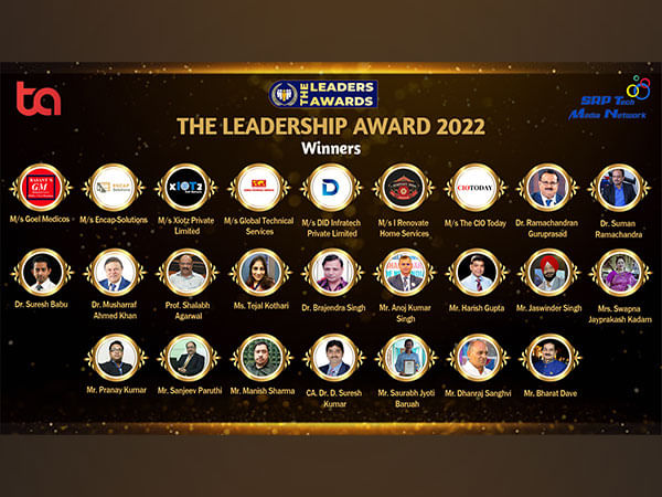 SRP Tech Media Network organized 'The Leadership Award 2022 - Virtual 2nd Edition', felicitated top companies & individuals