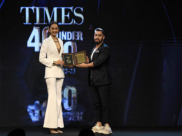 Intelligence Node CEO, Sanjeev Sularia Felicitated at Times 40 Under 40