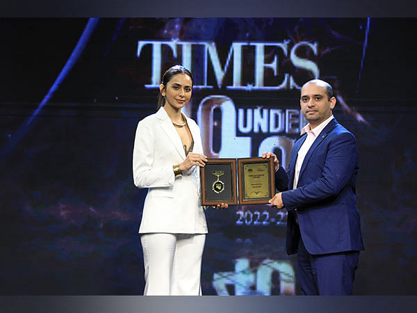  Livlong 365's Founder & CEO, Gaurav Dubey felicitated at Times 40 Under 40