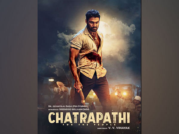 Bellamkonda Sreenivas unveils teaser of his debut Bollywood film 'Chatrapathi'