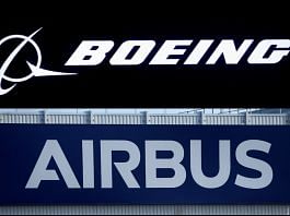 The logos of Boeing and Airbus | Representational image | Reuters