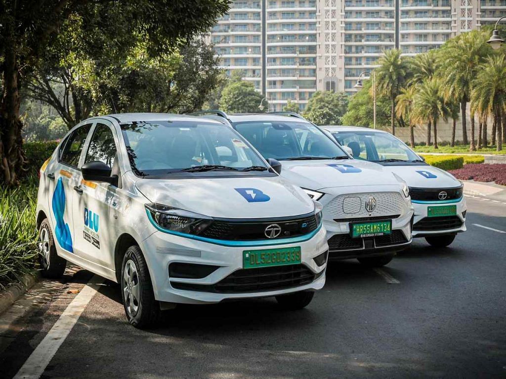 Blu cabs in Delhi