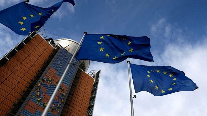 European Union flags flutter outside the EU Commission headquarters, in Brussels, Belgium | File Photo: Reuters