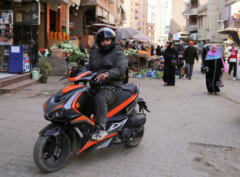 Egyptian scooter driver wants to start allwoman app ThePrint