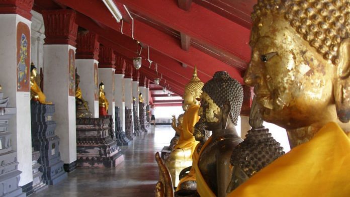 Buddha images at Nakhon Si Thammarat in Thailand, once the centre of the Tambralinga kingdom that tried to conquer parts of the Indian Subcontinent | Wikimedia Commons
