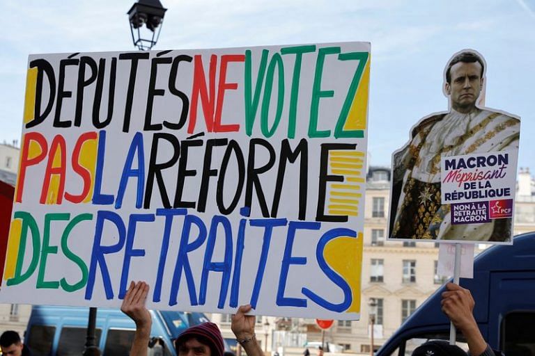 French government to trigger special procedure to adopt pension bill without vote – source