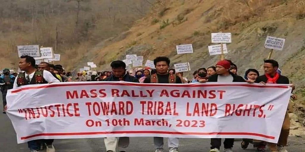 manipur march protest
