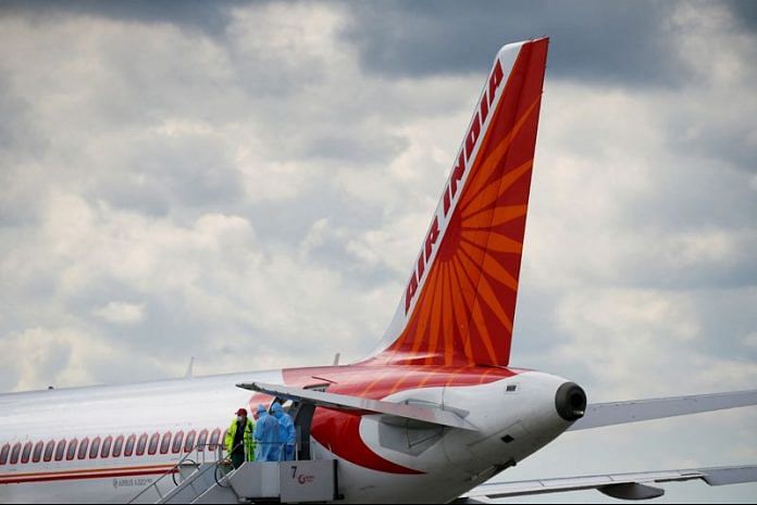 An Air India Airbus A320 plane is seen at the Boryspil International Airport upon arrival | File Photo: Reuters
