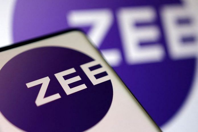 Zee Entertainment logo is displayed in this illustration | File Photo: Reuters