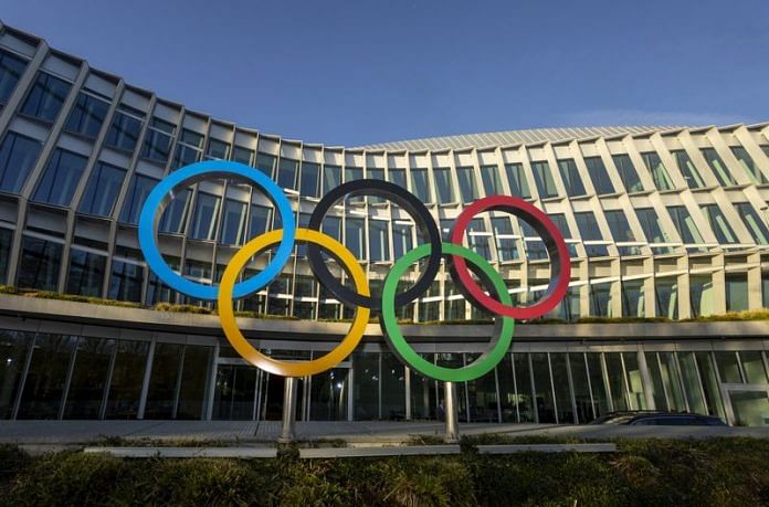 A view shows the Olympic Rings in front of the Olympic House in Lausanne, Switzerland | Reuters file photo