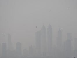 File photo of Mumbai's high-rise buildings amid air pollution | ANI