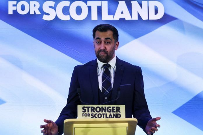 File photo of Scottish first minister Humza Yousaf | REUTERS/Russell Cheyne