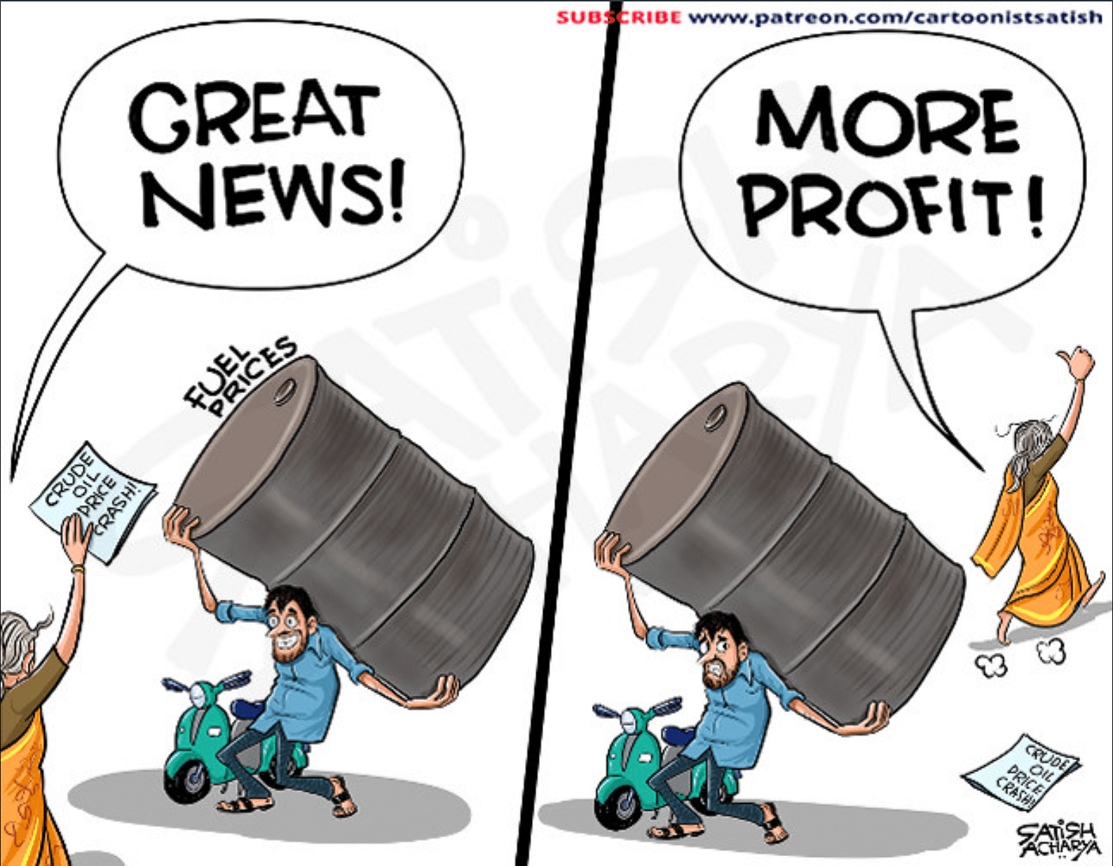 Satish Acharya | Twitter/@satishacharya