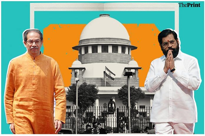 SC reserved judgment on pleas by Thackeray, Shinde factions of Shiv Sena | Representational image