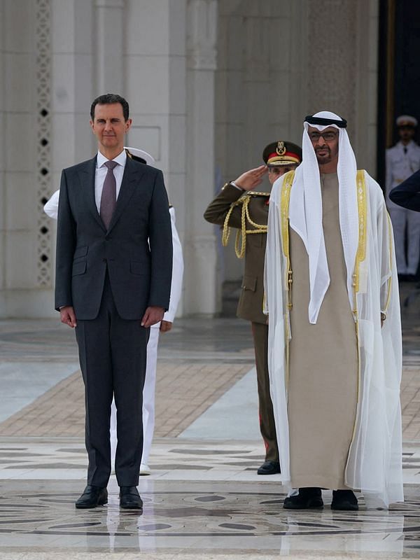 Syrias Assad Arrives In Uae In Official Visit State Media Theprint 0562