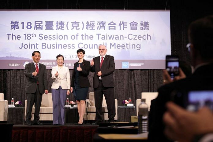 Photo the 18th Session of the Taiwan-Czech Joint Business Council Meeting in Taipei, Taiwan, 2023 | Reuters/I-Hwa Cheng