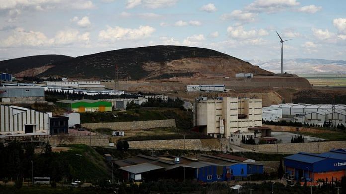 The Antakya Organize Sanayi Bolgesi industrial complex is pictured in Belen, Hatay province | Reuters
