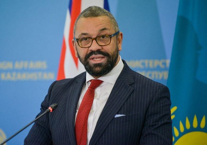 British Foreign Secretary James Cleverly | Reuters file photo