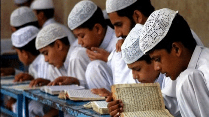 Representational image of students at madrasas | PTI