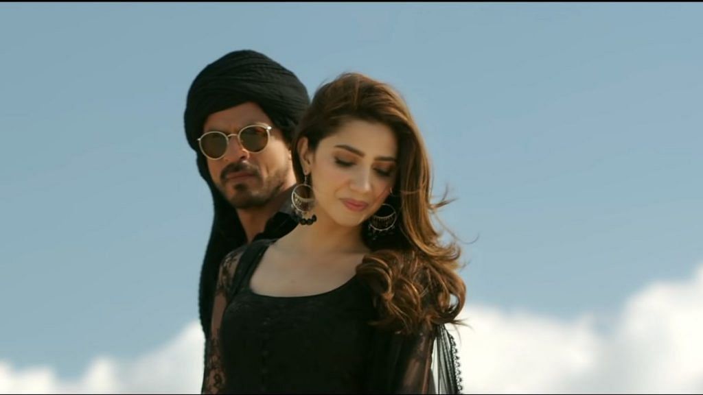 A still from Raees showing Mahira Khan and Shah Rukh Khan | YouTube screenshot