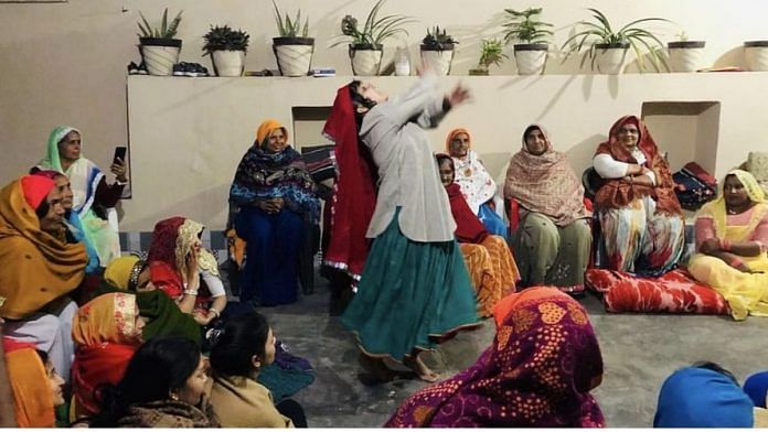 Women at a gathering in Haryana | Photo: Jyoti Yadav | ThePrint