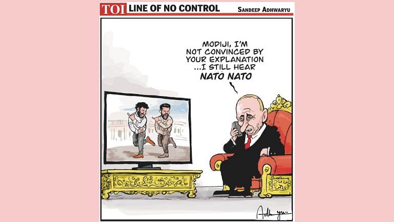 Switch on the TV, all Putin hears is ‘Naatu Naatu’ & break coconut, not nation