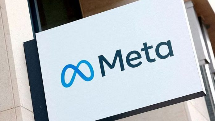 File photo of Meta logo | Reuters