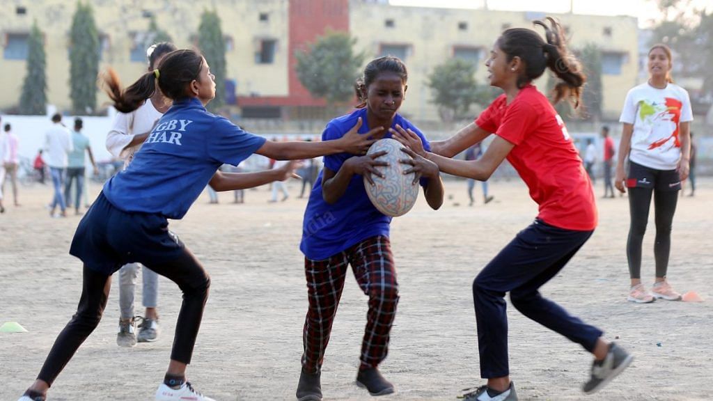 Out of all the athletes training at Barh stadium, more than 70 per cent are teenage girls training for their next rugby match | Suraj Singh Bisht | ThePrint