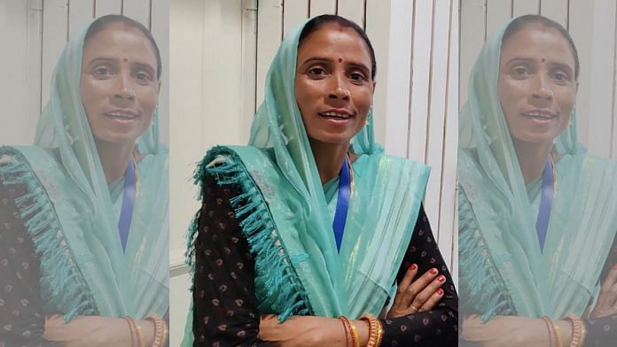 Sharda Devi’s journey as a ‘water warrior’ began in 2020 when members of the NGO Parmarth Samaj Sevi Sansthan visited her village. | Sukriti Vats | ThePrint