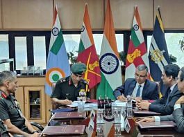 The Indian Army & NTPC Renewable Energy Ltd signed an MoU to install Green Hydrogen based power plants in Army establishments | Twitter | @adgpi