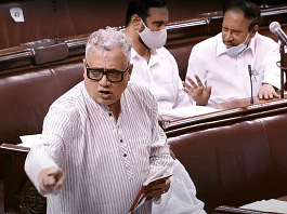 File photo of TMC MP Derek O'Brien speaks in Rajya Sabha | ANI