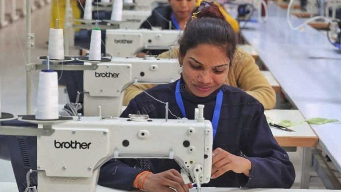 Women working at a factory | Representational image | Photo: Praveen Jain, ThePrint