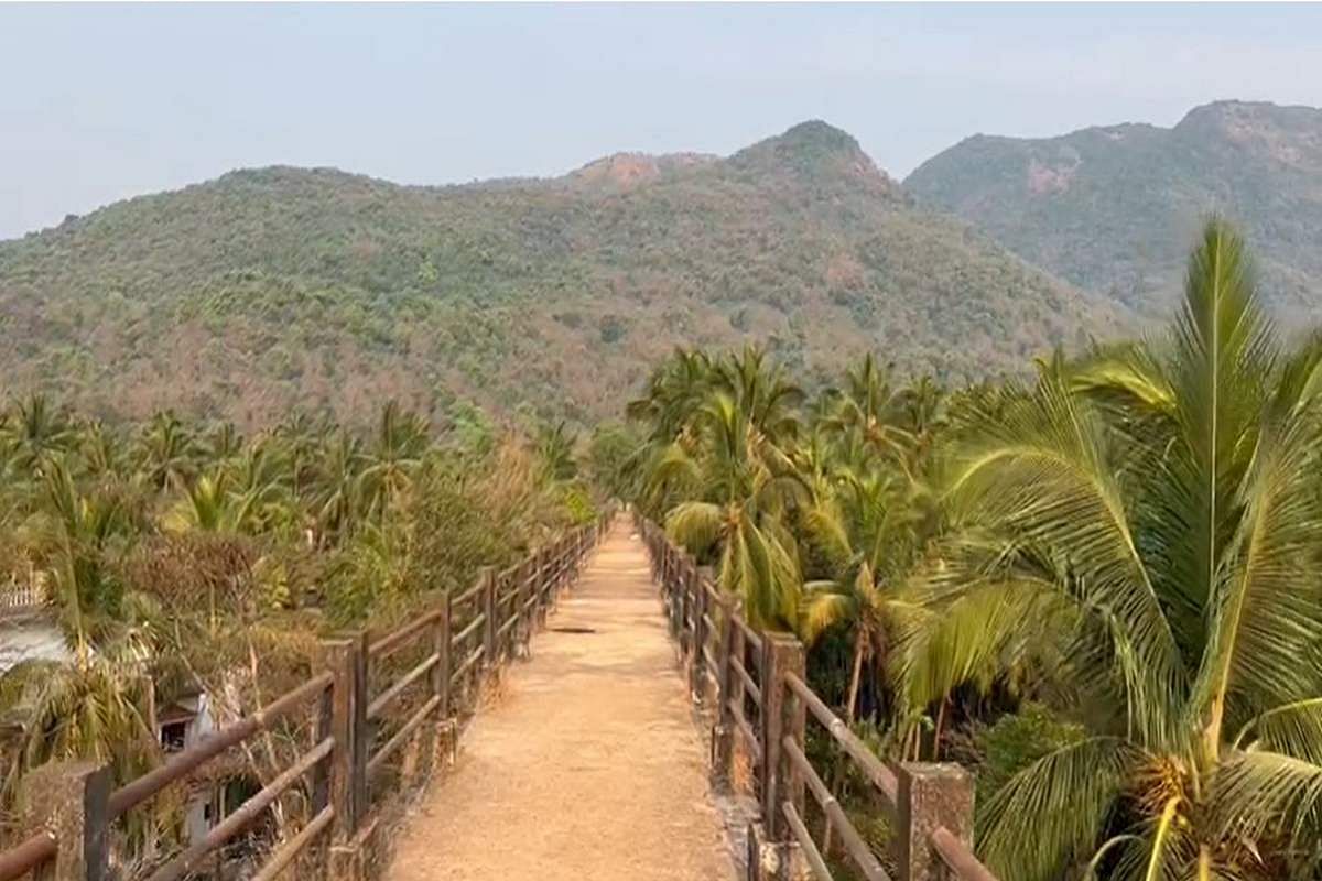 Vagheri hills in Goa