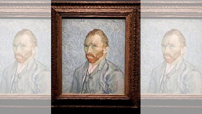 Self-portrait by Van Gogh, 1889